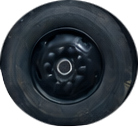 Left rear wheel